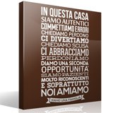 Wall Stickers: In questa casa siamo autentici 3