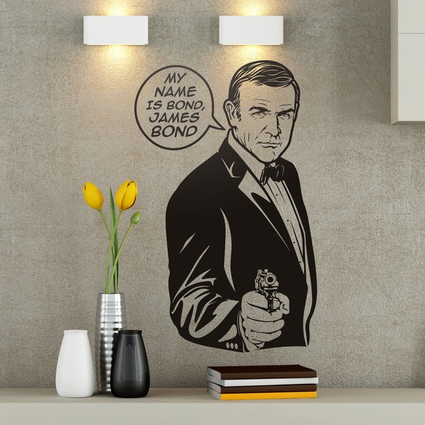 Wall Stickers: My name is Bond 0