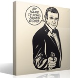 Wall Stickers: My name is Bond 3