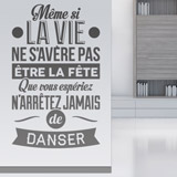 Wall Stickers: Même si la vie ne s'avère pas... 2