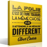 Wall Stickers: La folie cest de faire toujours 3