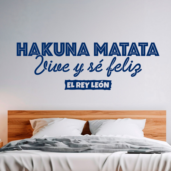 Wall Stickers: Hakuna Matata, in Spanish