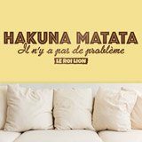 Wall Stickers: Hakuna Matata in French 2