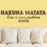 Wall Stickers: Hakuna Matata in Italian 2