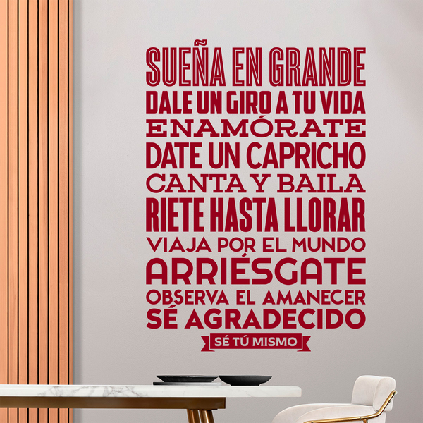 Wall Stickers: Se tú mismo