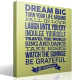 Wall Stickers: Dream big and be yourself 3