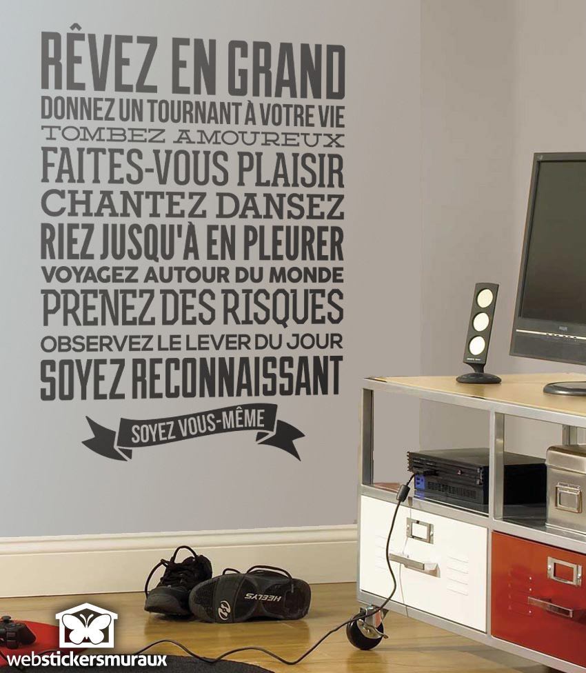 Wall Stickers: Soyez vous-même