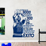 Wall Stickers: He fallado - Michael Jordan 3