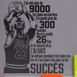 Wall Stickers: Typographique Michael Jordan 2