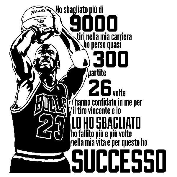 Wall Stickers: Successo Michael Jordan