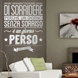 Wall Stickers: Non dimenticare mai di sorridere 2