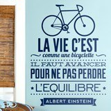 Wall Stickers: La vie c'est comme une bicyclette 2