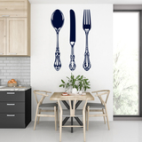 Wall Stickers: Spoon, knife and fork 3