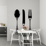 Wall Stickers: Spoon, knife and fork 4
