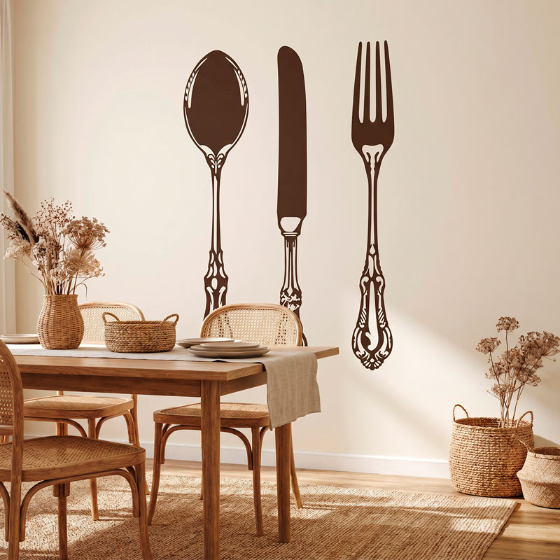 Spoon, knife and fork 5/7