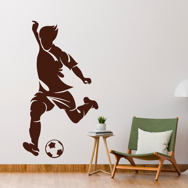 Wall Stickers: Football player