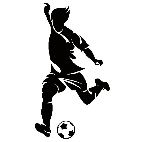 Wall Stickers: Football player