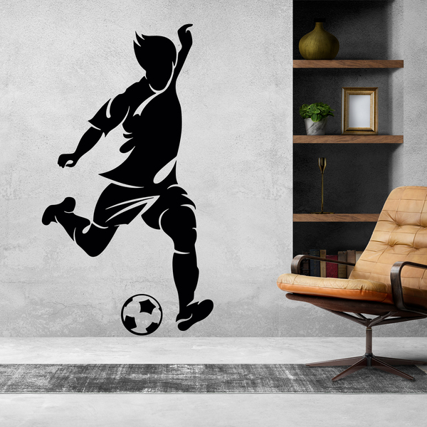 Wall Stickers: Football player