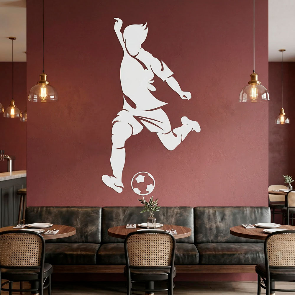 Wall Stickers: Football player