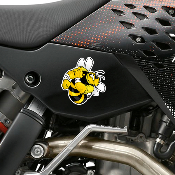 Car & Motorbike Stickers: Bee strong