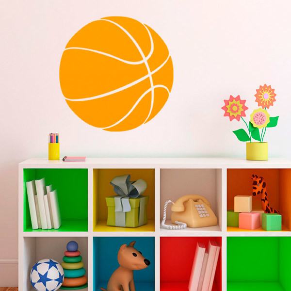 Wall Stickers: Basketball Ball