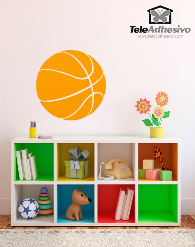 Wall Stickers: Basketball Ball