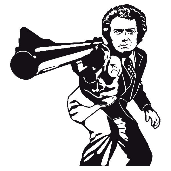 Wall Stickers: Dirty Harry Magnum