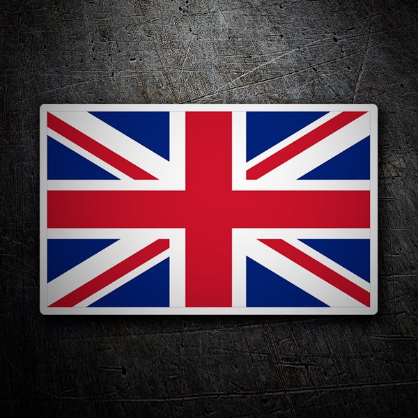 Car & Motorbike Stickers: United kingdom flag