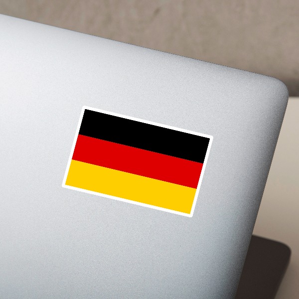 Car & Motorbike Stickers: Flag Germany