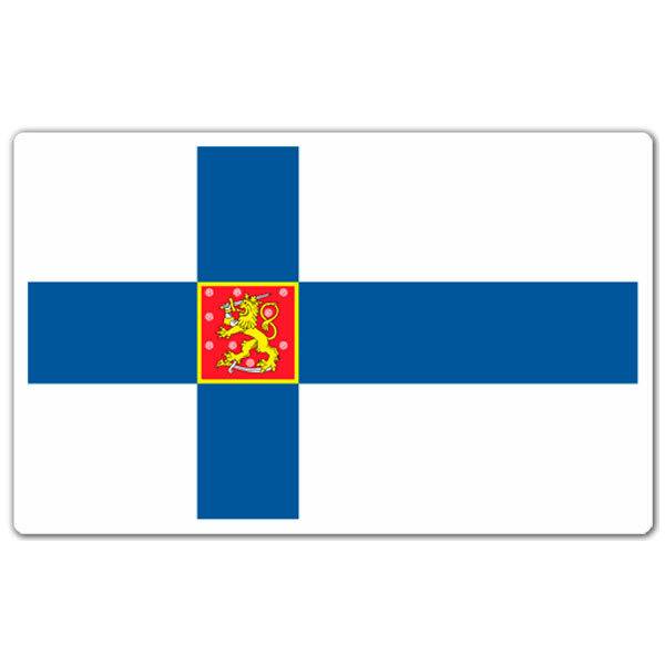 Car & Motorbike Stickers: Suomi