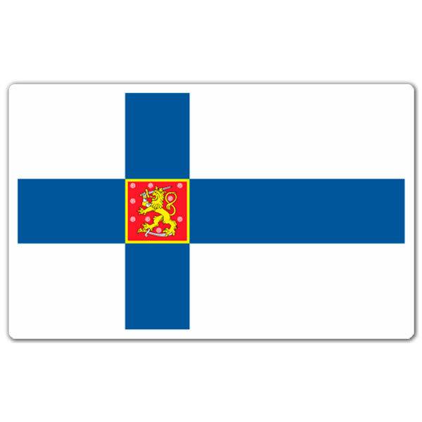 Car & Motorbike Stickers: Suomi