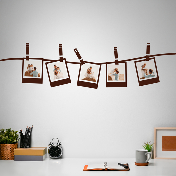 Wall Stickers: Polaroid photo frames