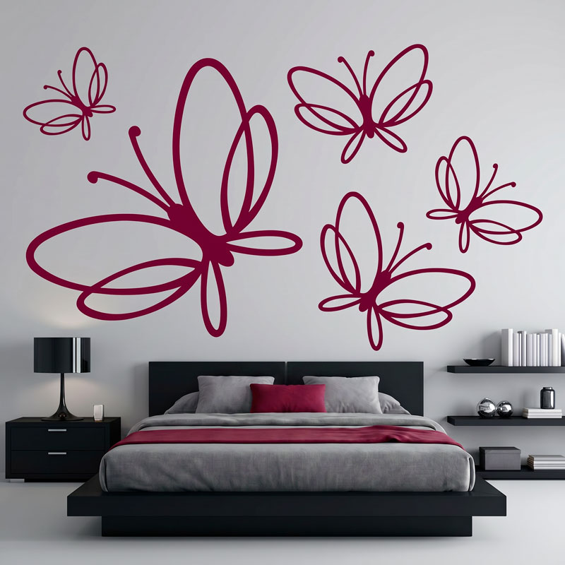 Kit 5 Butterflies Noltea 5/7