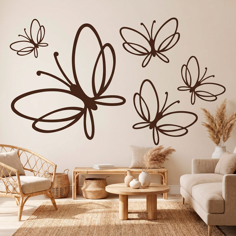 Kit 5 Butterflies Noltea 7/7