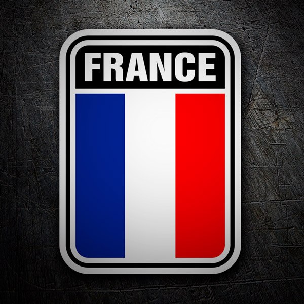 Car & Motorbike Stickers: France