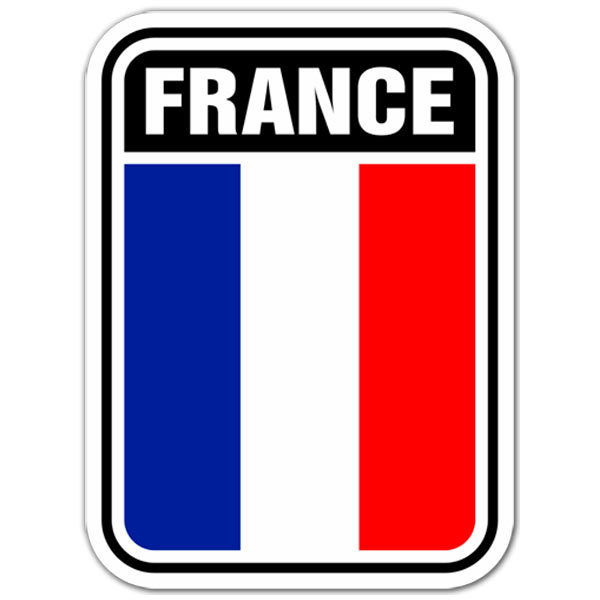 Car & Motorbike Stickers: France