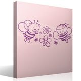 Stickers for Kids: Bee and flowers 2