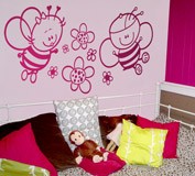 Stickers for Kids: Bee and flowers 5
