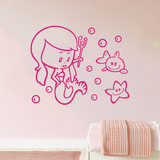 Stickers for Kids: Little mermaid 2