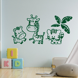 Stickers for Kids: Jungle animals 2