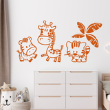 Stickers for Kids: Jungle animals 3