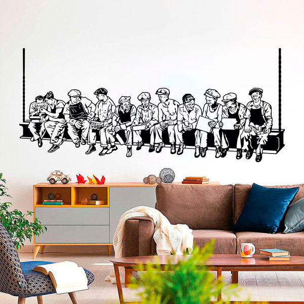 Wall Stickers: Skyscraper Lunch