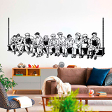 Wall Stickers: Skyscraper Lunch 4