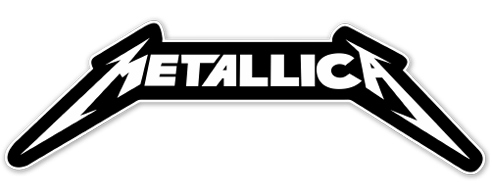 Car & Motorbike Stickers: Metallica heavy metal
