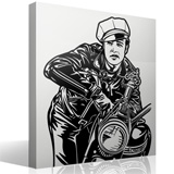 Wall Stickers: Marlon Brando - The wild one 3