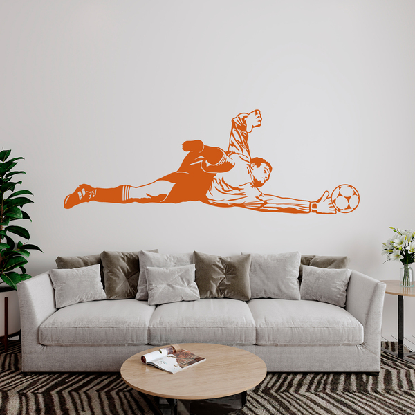 Wall Stickers: Soccer goalkeeper