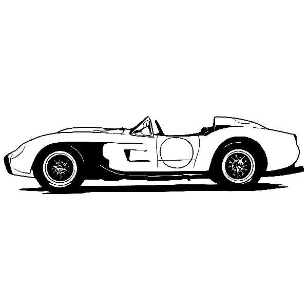 Wall Stickers: Ferrari Testa Rossa 1957