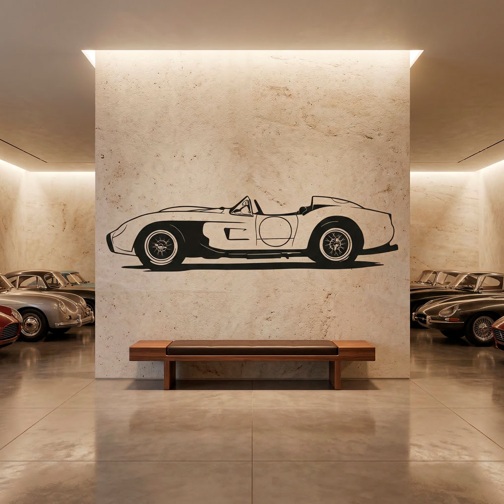 Wall Stickers: Ferrari Testa Rossa 1957