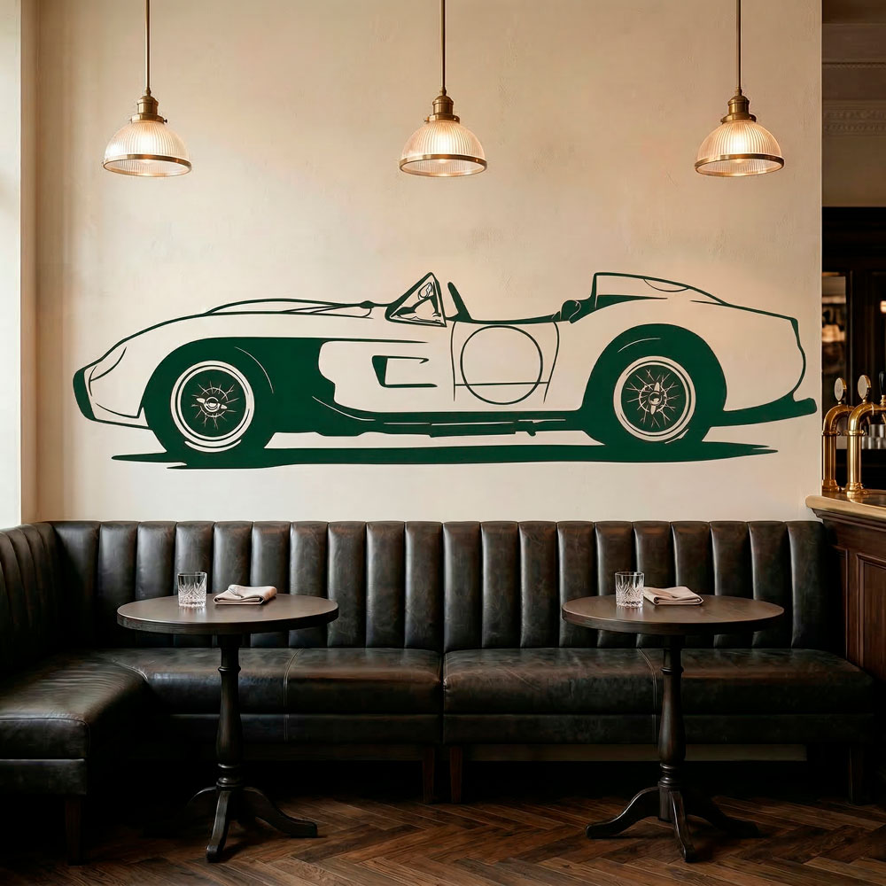 Wall Stickers: Ferrari Testa Rossa 1957
