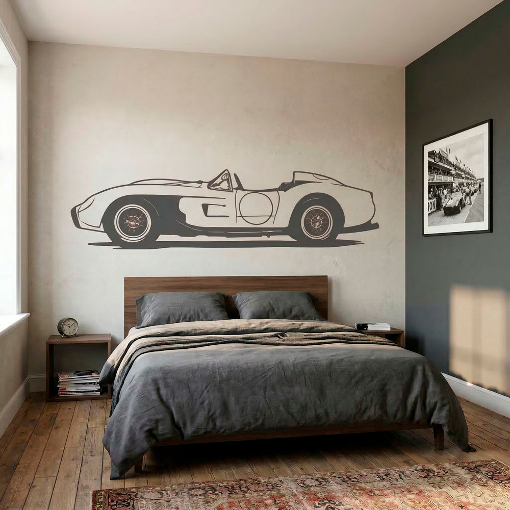 Wall Stickers: Ferrari Testa Rossa 1957